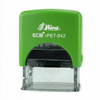 TIMBRE SELLO SHINY RPET-842 VERDE