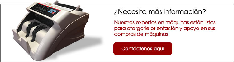 Contacte a nuestros ejecutivos de máquinas