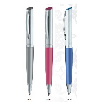  LAPIZ TIMBRE HERI MOD. DIAGONAL COLOR AZUL/METAL M6033