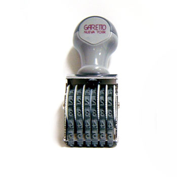 NUMERADOR N56 3MM.6 DIG.