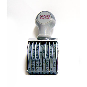 NUMERADOR N48  4MM. 8 DIG.
