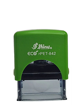TIMBRE SELLO SHINY RPET-842 VERDE