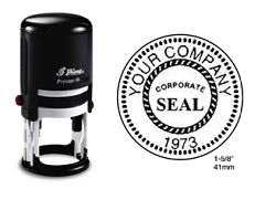 TIMBRE SELLO SHINY R-542 42mm 
