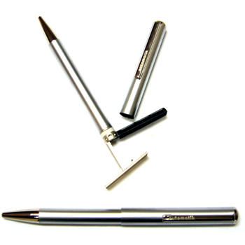LAPIZ TIMBRE  AUTOMATIK MOD.  3100 PLATEADO METAL COMPLETO