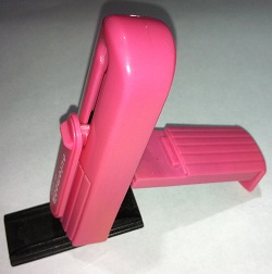 TIMBRE SELLO  BOLSILLO PS-412 ROSADO CON CINTA