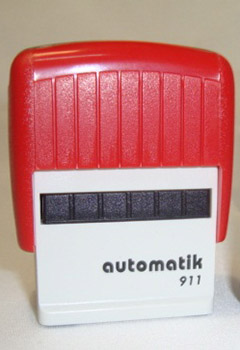 TIMBRE SELLO AUTOMATIK 911 ROJO