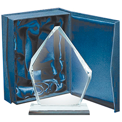 CRISTAL FORMA DIAMANTADA Laser