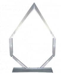 CRISTAL PUNTA DE FLECHA Laser