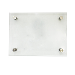 CRISTAL ENTRADA CON SOPORTES 40X30 Impreso