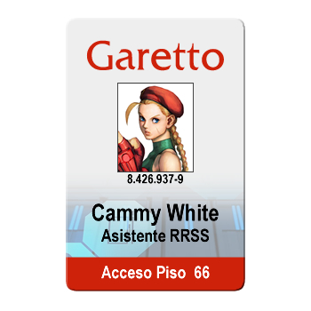 TARJETA PVC 1 CARA