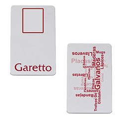 TARJETA PVC 2 CARAS