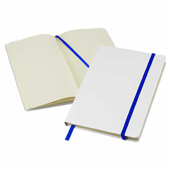 CUADERNO"WHITESKINE" BLANCO/AZUL