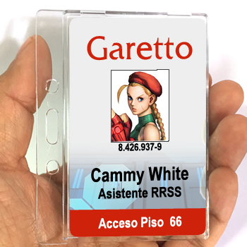 PORTA CREDENCIAL 