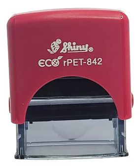 TIMBRE SELLO SHINY RPET-842 FUCSIA